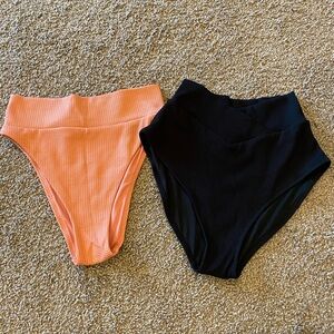 Aerie high wasted swim suit bottoms